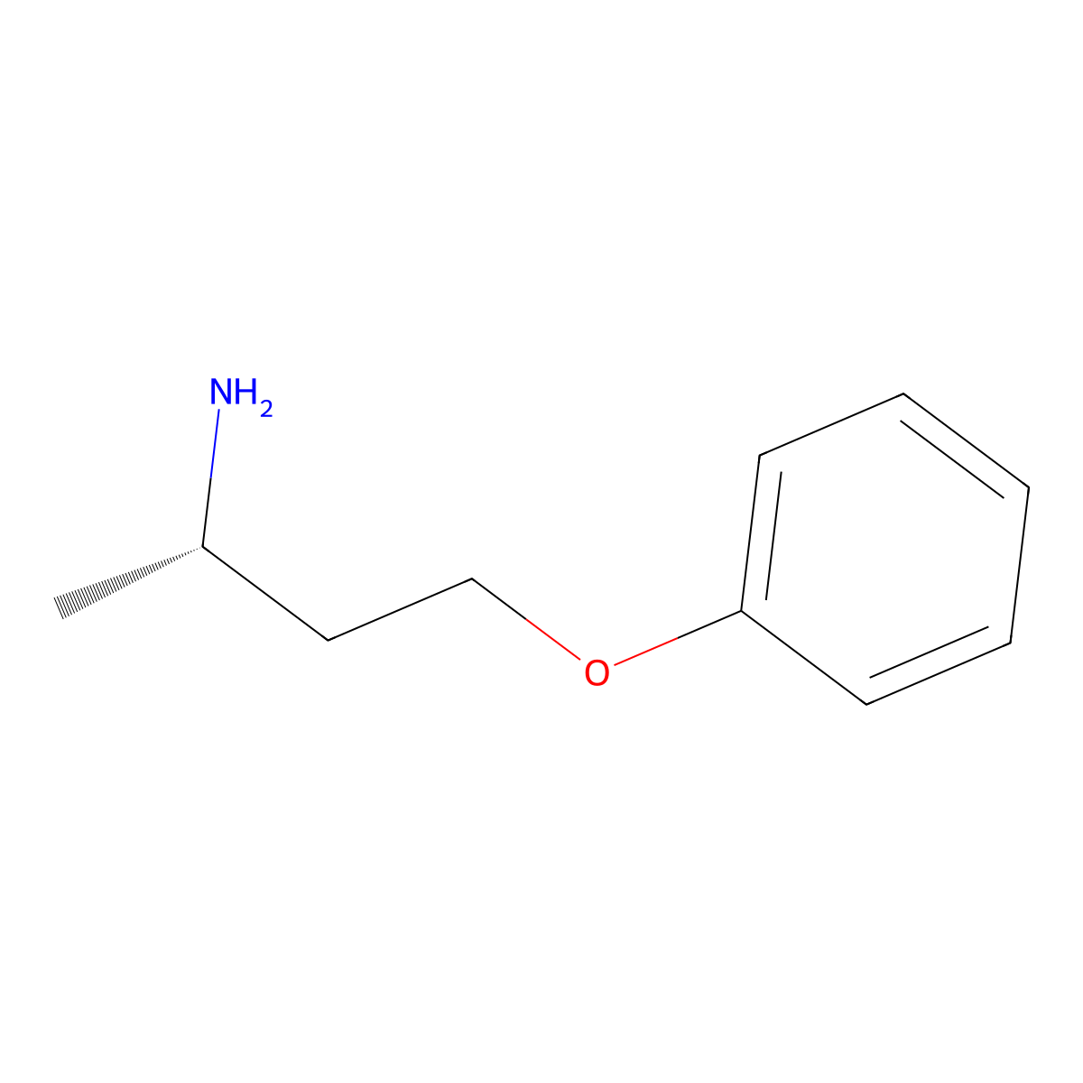 (2S)-4-phenoxybutan-2-amine molecular structure, CAS 1604316-71-3