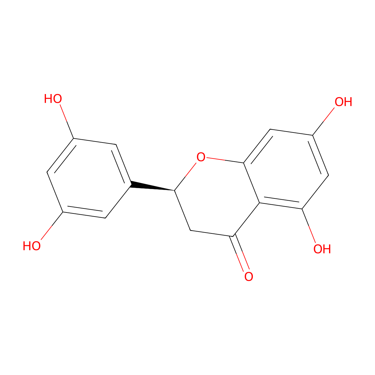 3',5,5',7-Tetrahydroxyflavanone molecular structure, CAS 160436-10-2