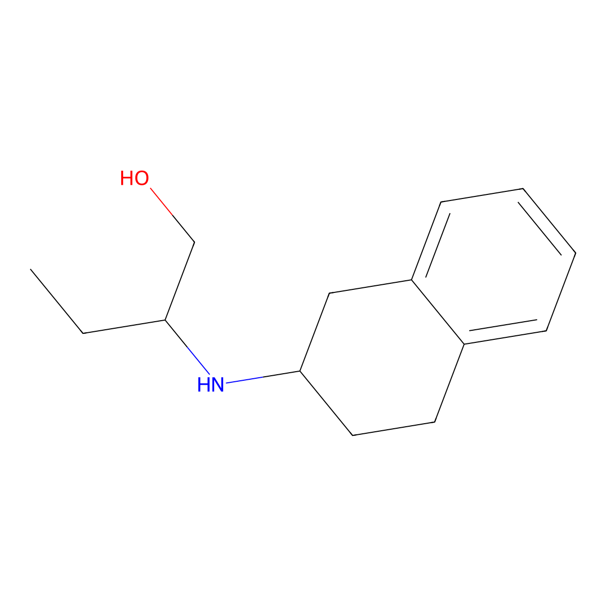 (2S)-2-[(1,2,3,4-Tetrahydronaphthalen-2-yl)amino]butan-1-ol molecular structure, CAS 1604723-24-1