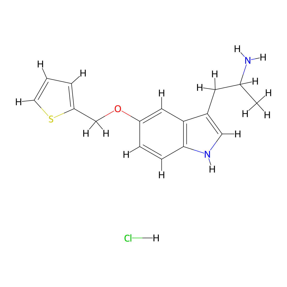 BW-723C86 molecular structure, CAS 160521-72-2
