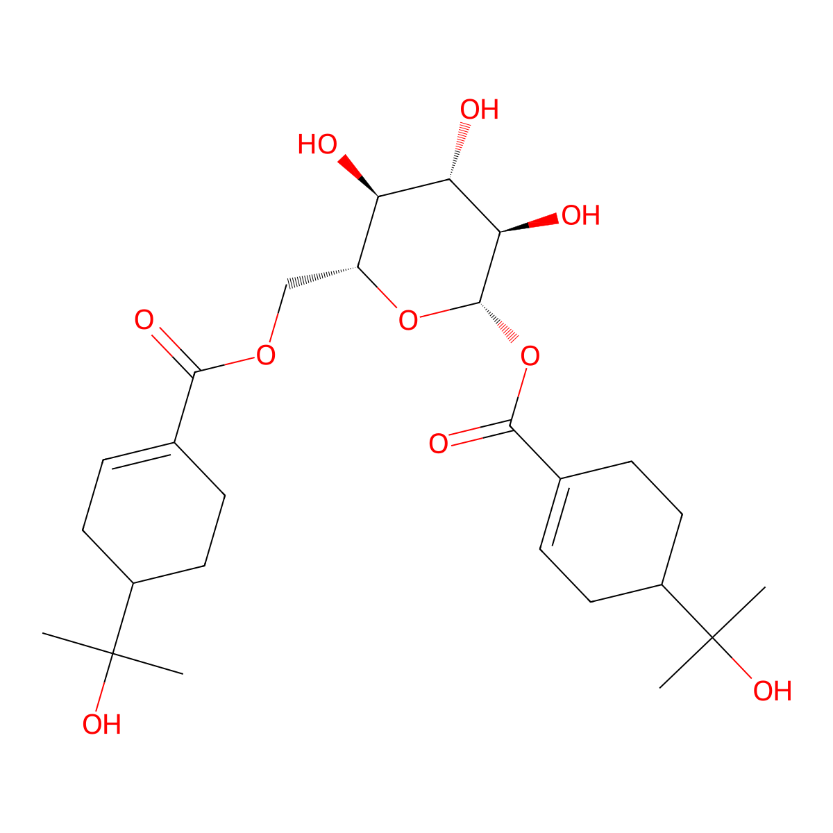 Cuniloside molecular structure, CAS 160525-54-2