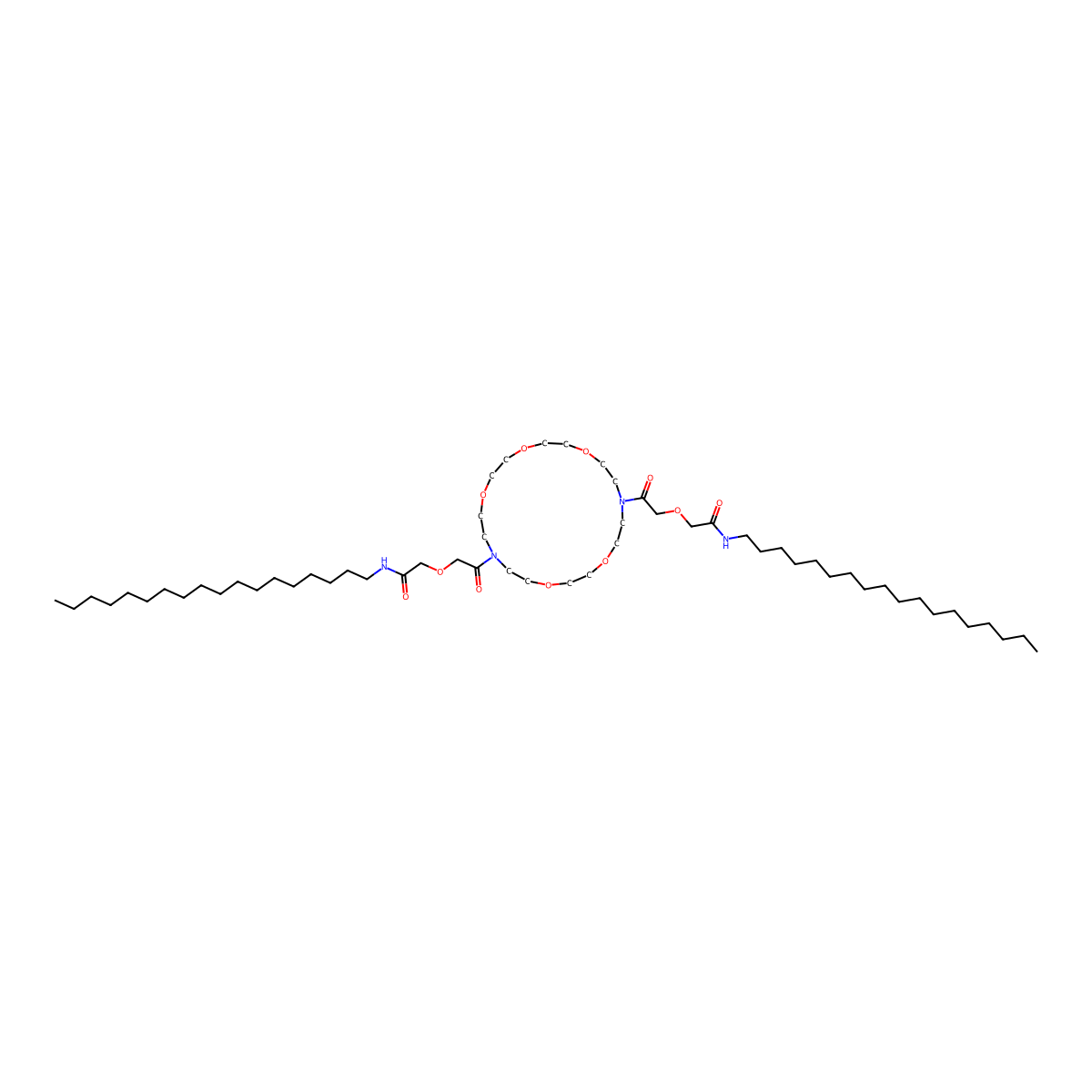 Calcium ionophore V molecular structure, CAS 160563-01-9