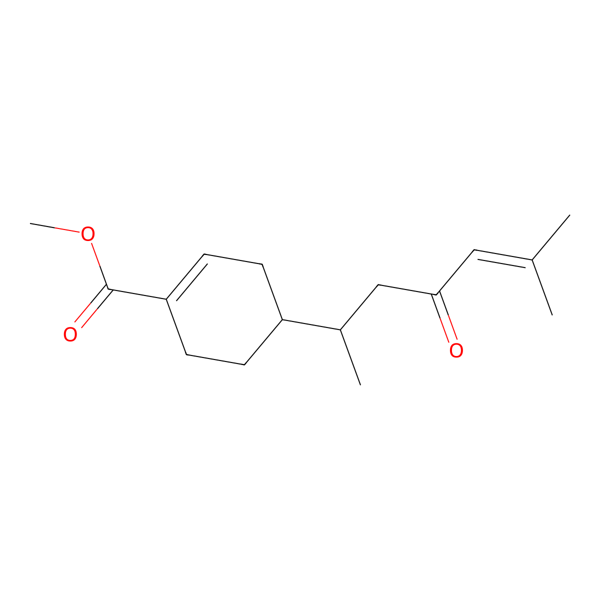 Dehydrojuvabione molecular structure, CAS 16060-78-9