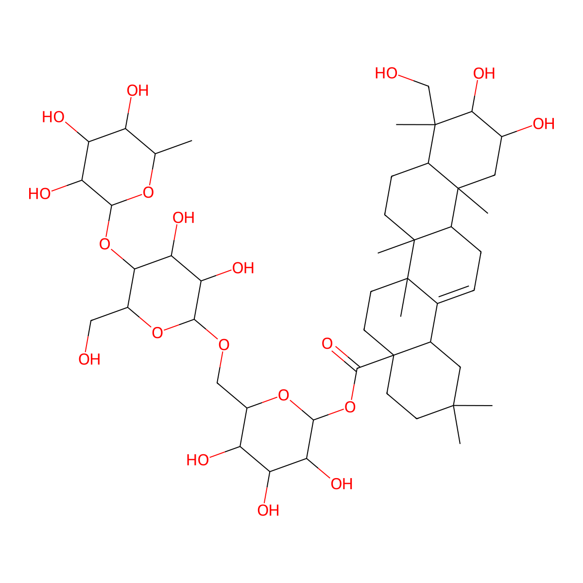 Scheffoleoside A molecular structure, CAS 160669-23-8
