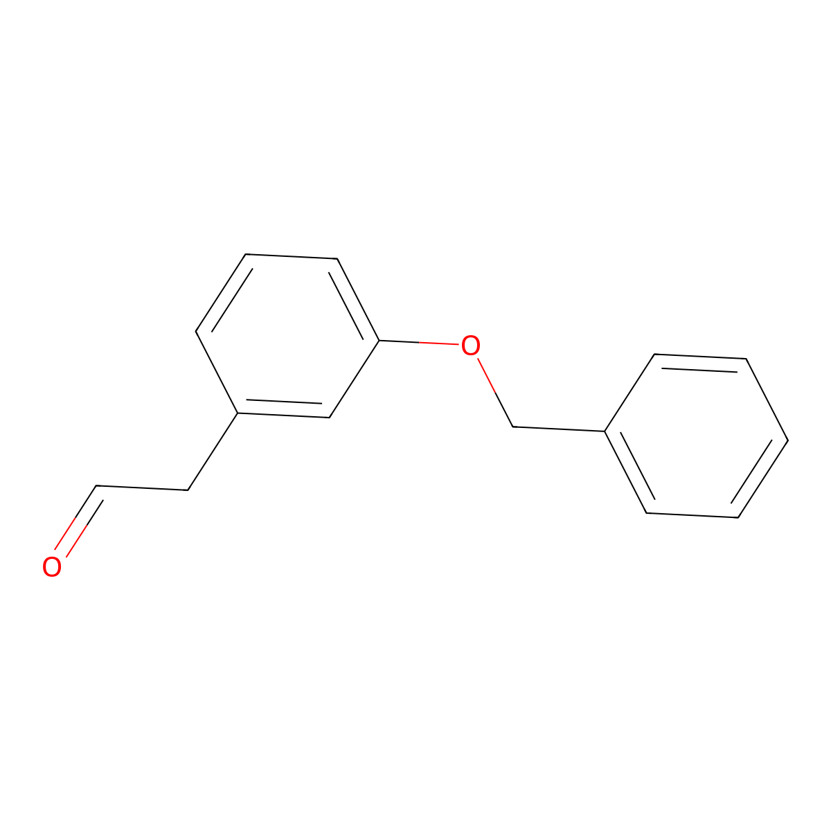2-(3-(Benzyloxy)phenyl)acetaldehyde molecular structure, CAS 160721-23-3