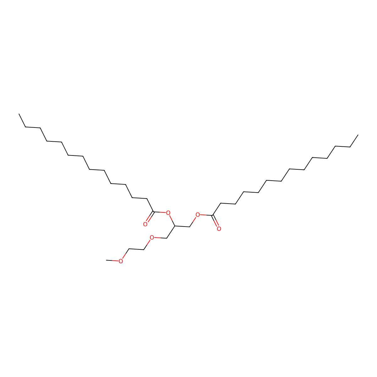 Dmg-peg 2000 molecular structure, CAS 160743-62-4
