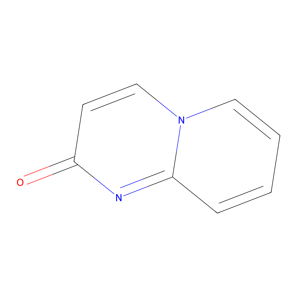 2H-pyrido[1,2-a]pyrimidin-2-one molecular structure, CAS 16075-67-5