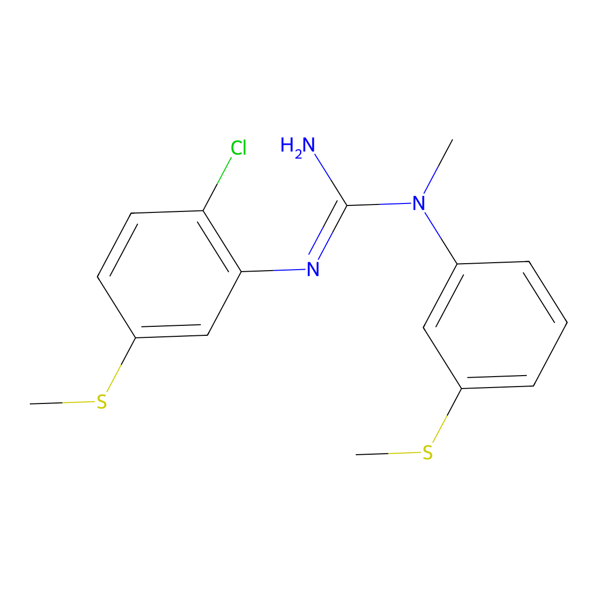 Cns 5161 molecular structure, CAS 160754-76-7