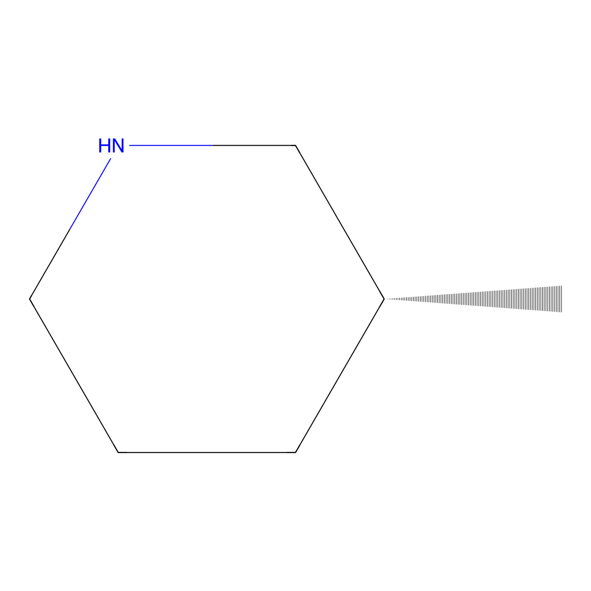 (R)-3-Methylpiperidine molecular structure, CAS 16078-25-4