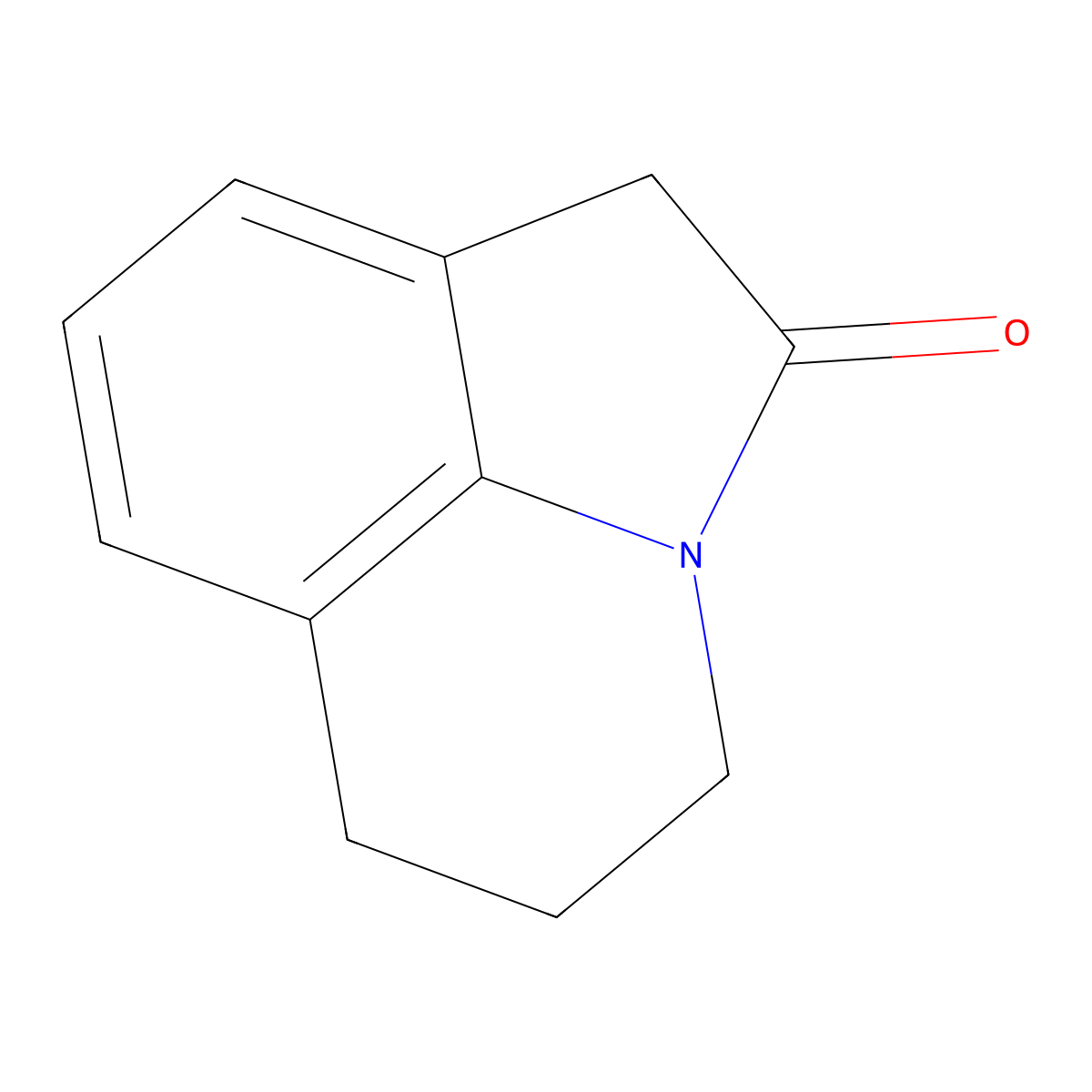 5,6-dihydro-4H-pyrrolo[3,2,1-ij]quinolin-2(1H)-one molecular structure, CAS 16078-37-8