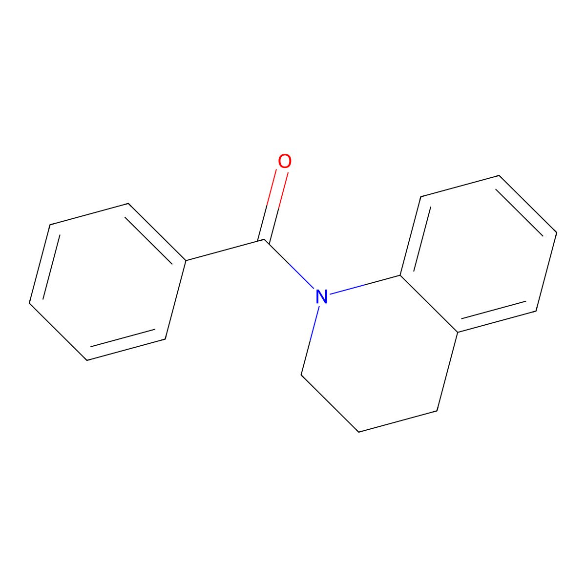 1-Benzoyl-1,2,3,4-tetrahydroquinoline molecular structure, CAS 16078-38-9