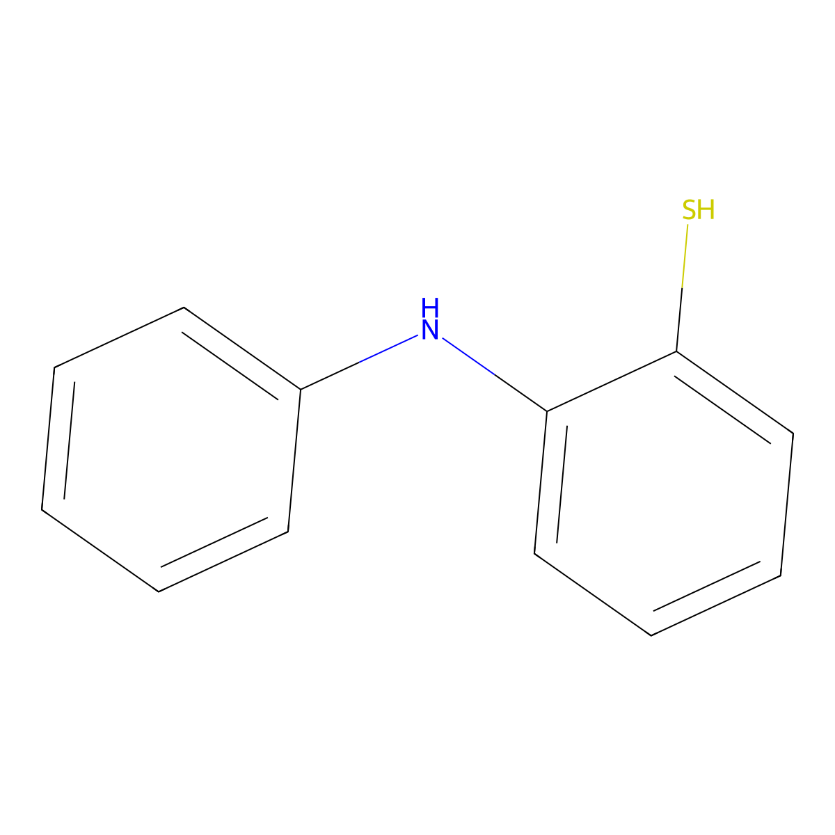 2-(Phenylamino)benzenethiol molecular structure, CAS 16078-95-8