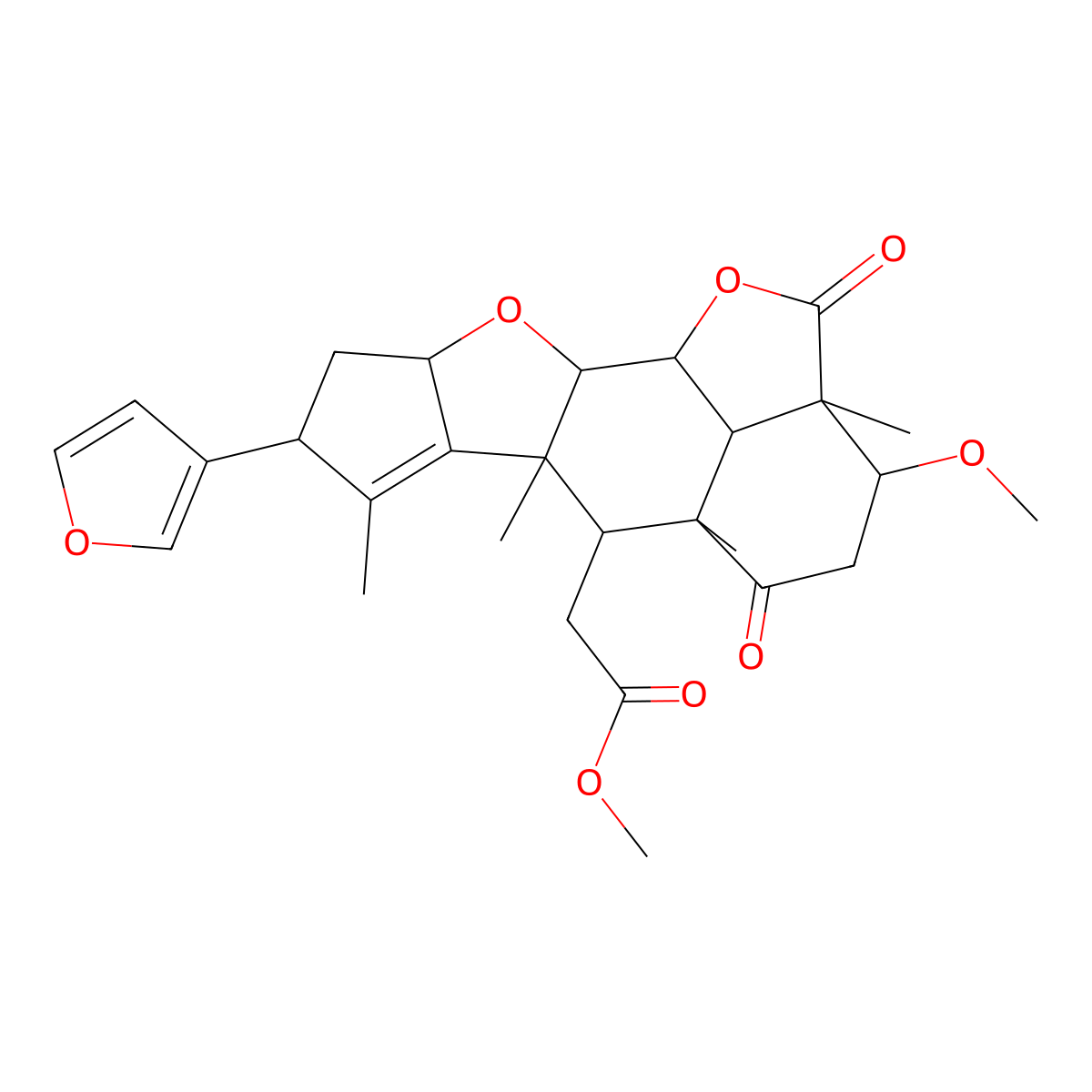 2,3-Dihydro-3alpha-methoxynimbolide molecular structure, CAS 1607828-35-2