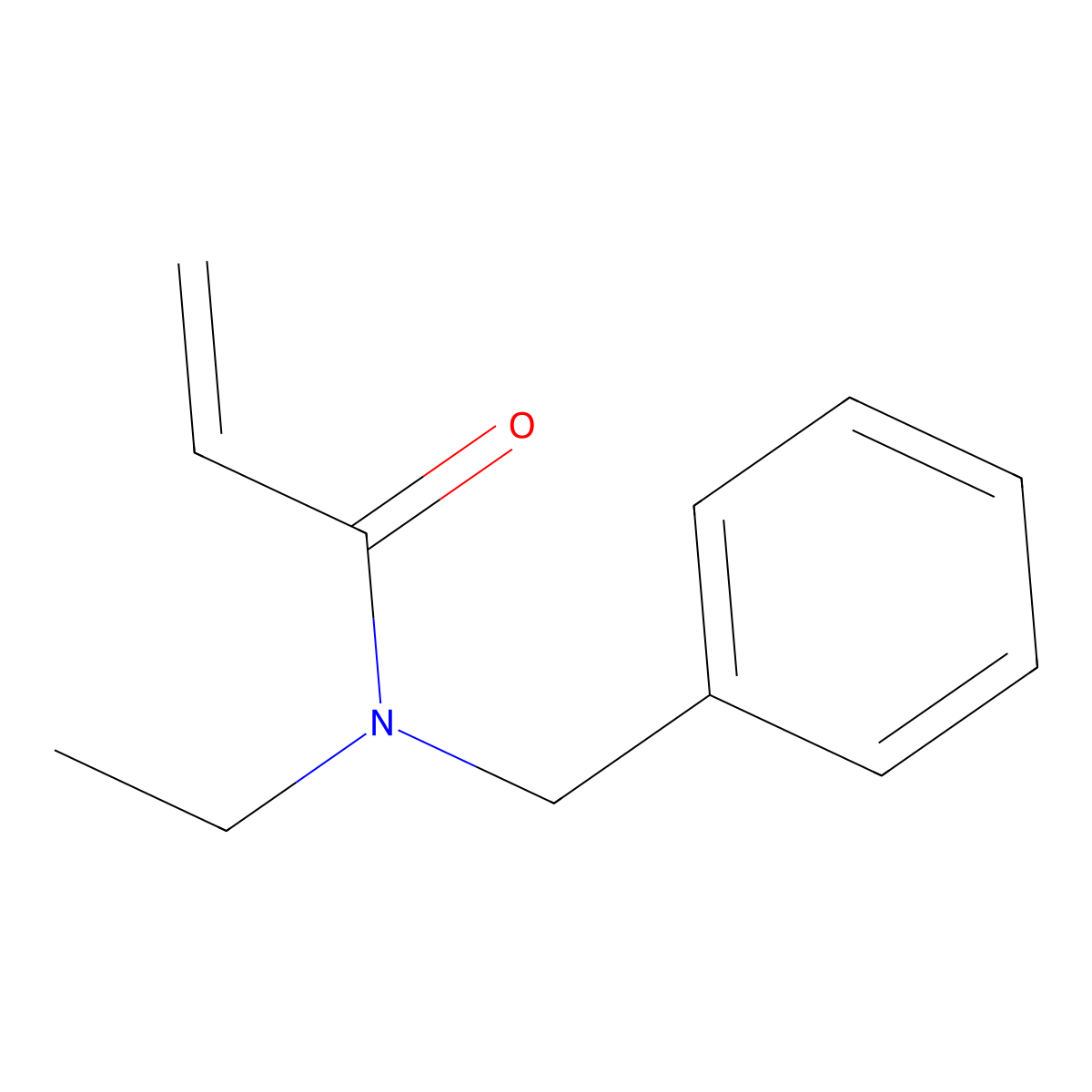 N-Benzyl-N-ethylprop-2-enamide molecular structure, CAS 160810-11-7