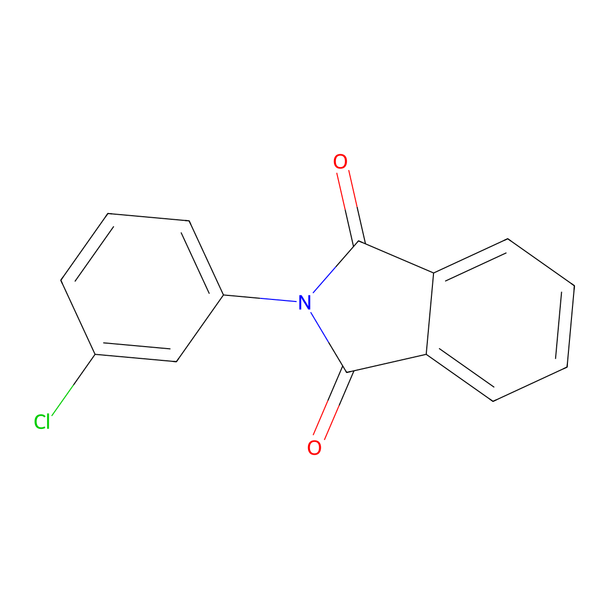 N-(3-Chlorophenyl)-phthalimide molecular structure, CAS 16082-71-6