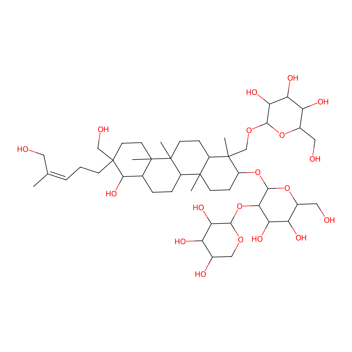 Hosenkoside G molecular structure, CAS 160896-46-8