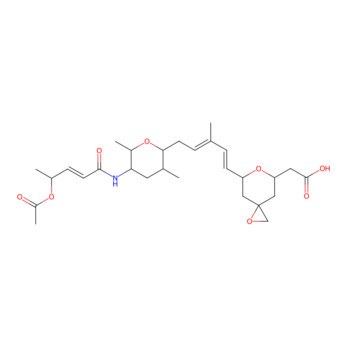 Thailanstatin D molecular structure, CAS 1609105-89-6