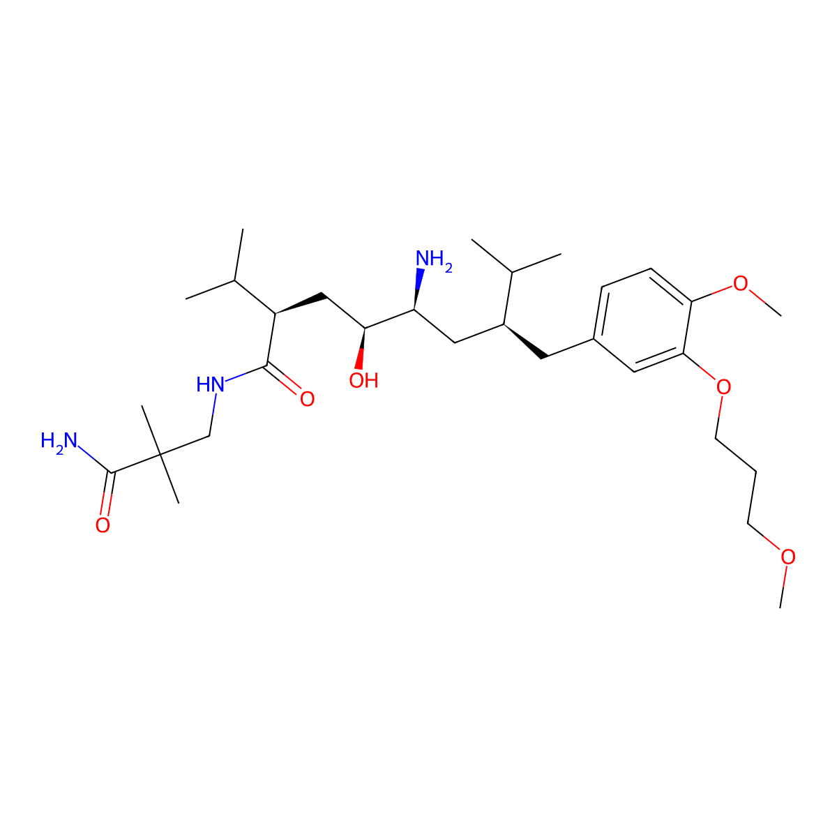 (2R)-Aliskiren (Aliskiren Impurity) molecular structure, CAS 1609187-70-3