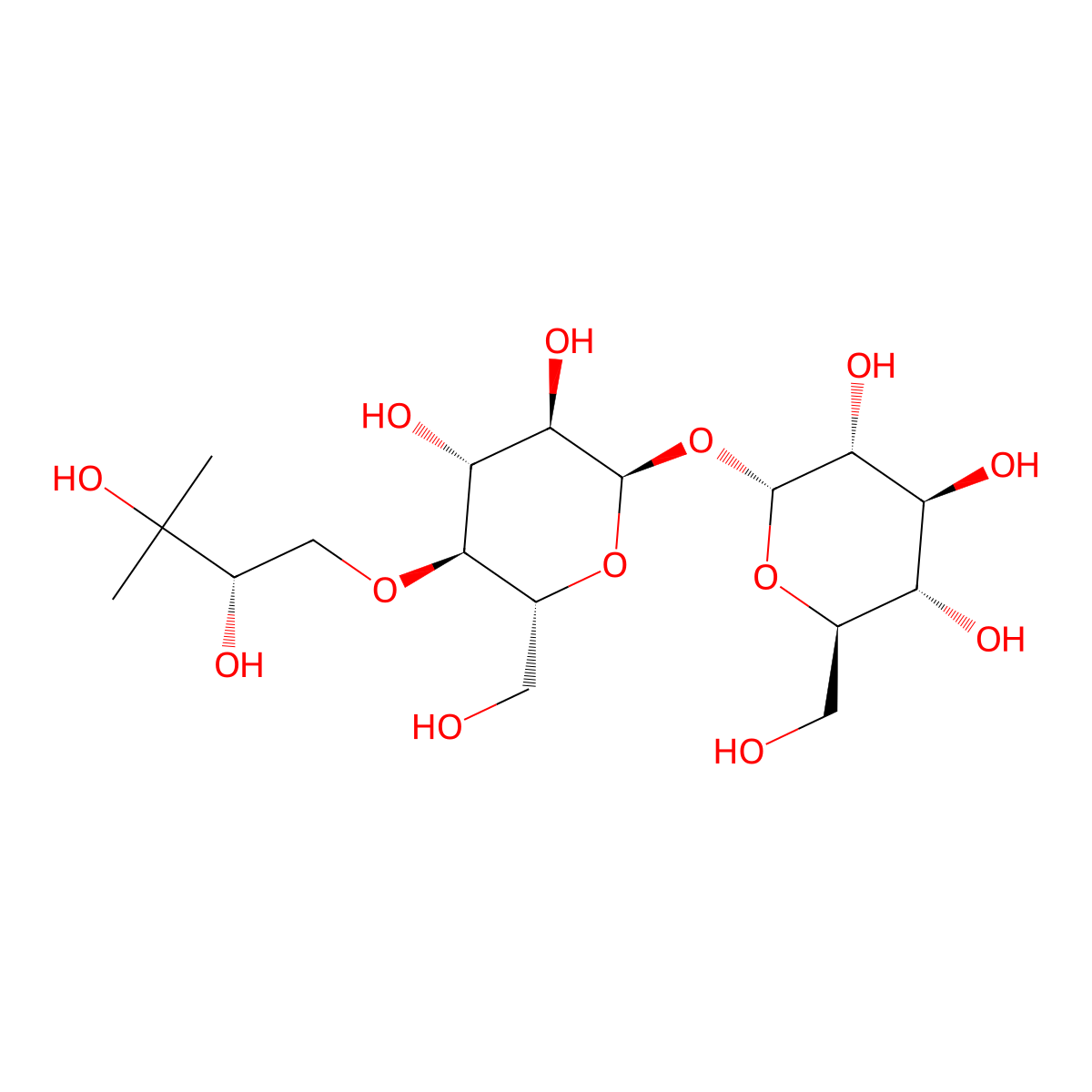Lentztrehalose A molecular structure, CAS 1609356-99-1