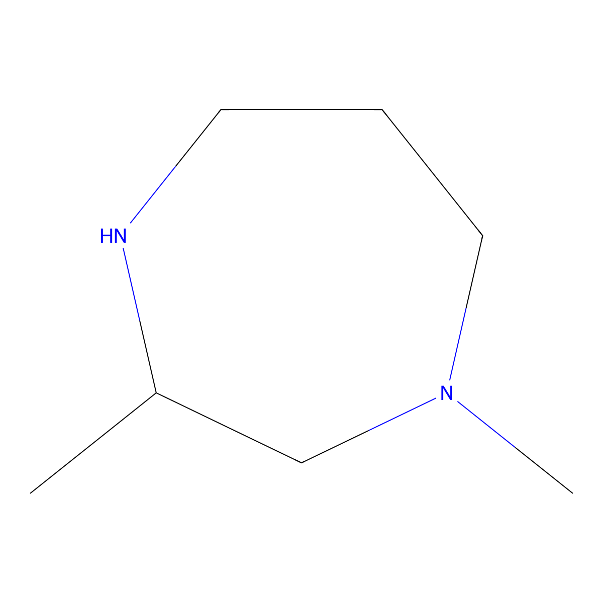 (R)-1,3-Dimethyl-1,4-diazepane molecular structure, CAS 1609388-43-3