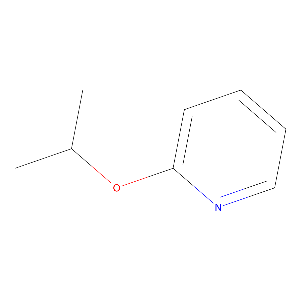 2-Isopropoxypyridine molecular structure, CAS 16096-13-2