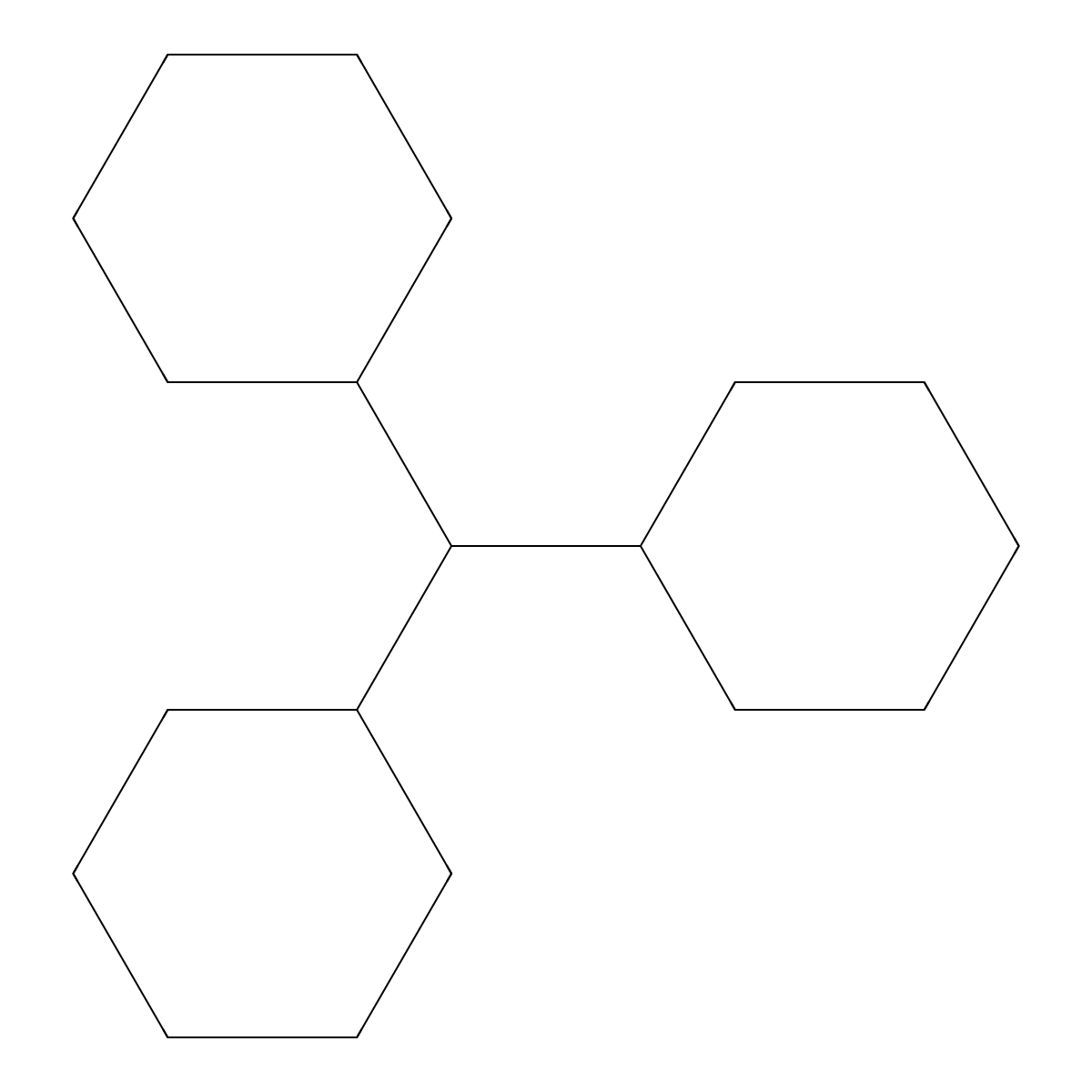Tricyclohexylmethane molecular structure, CAS 1610-24-8