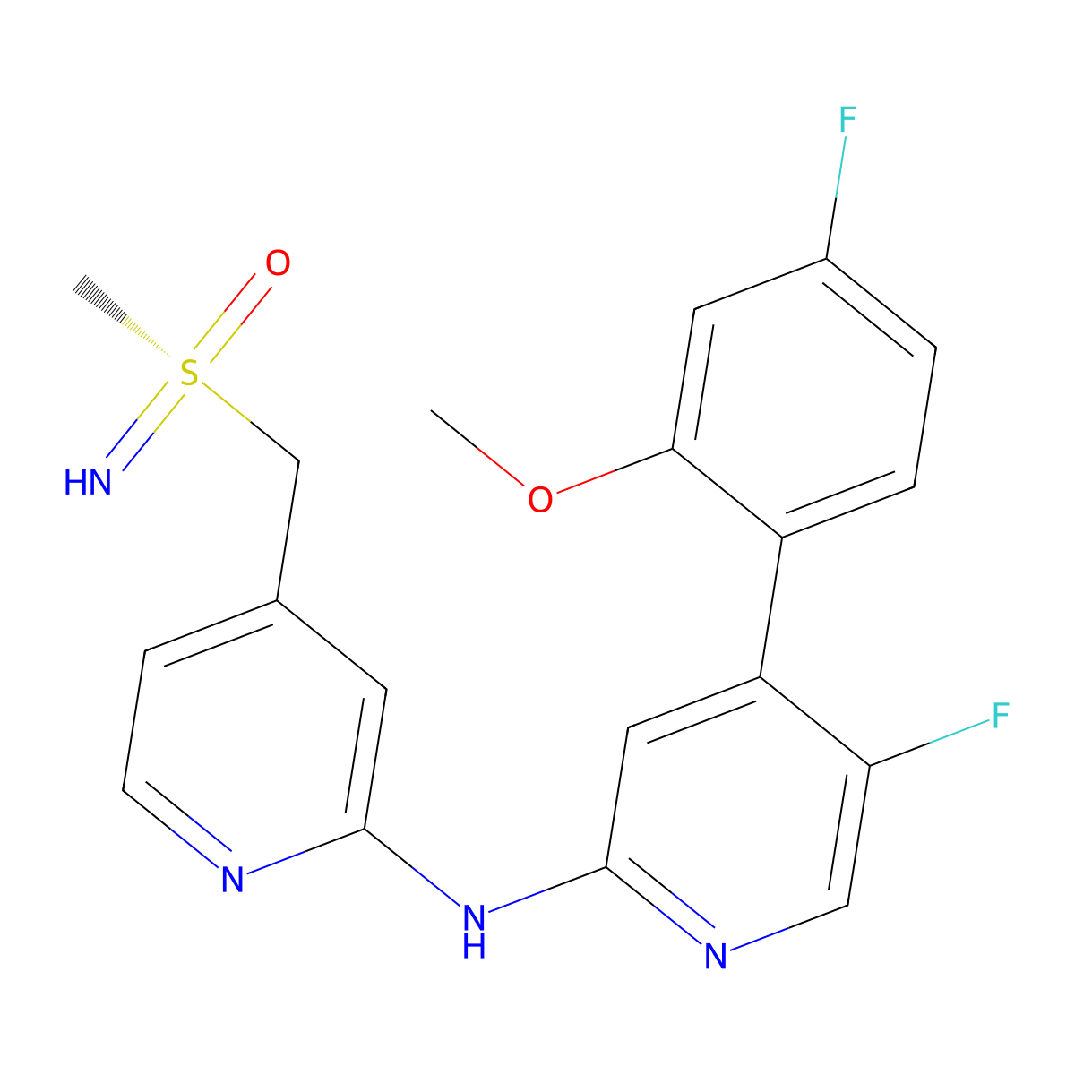 Enitociclib molecular structure, CAS 1610358-56-9