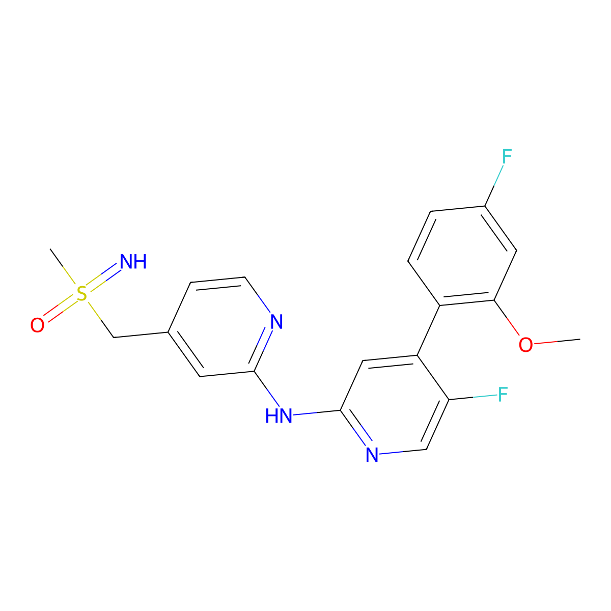 (Inverted exclamation markA)-BAY-1251152 molecular structure, CAS 1610358-59-2