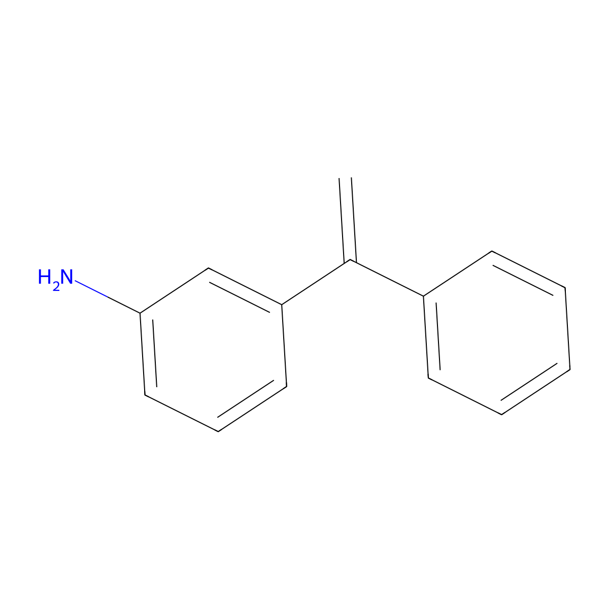 3-(1-Phenylethenyl)aniline molecular structure, CAS 1610377-16-6