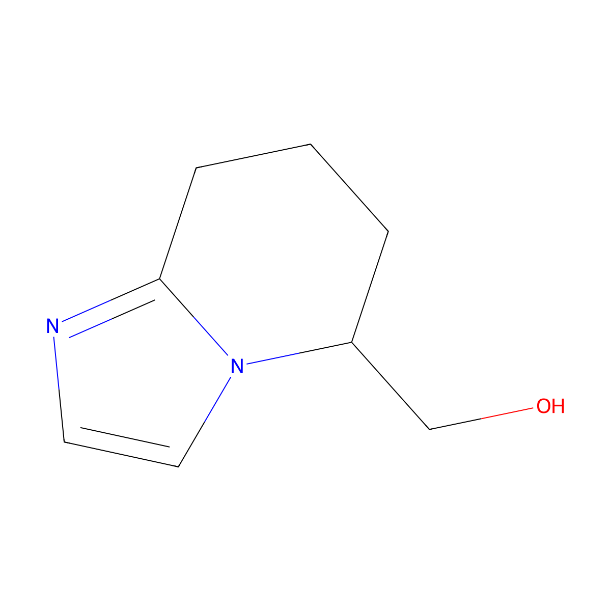 {5H,6H,7H,8H-imidazo[1,2-a]pyridin-5-yl}methanol molecular structure, CAS 1610469-23-2