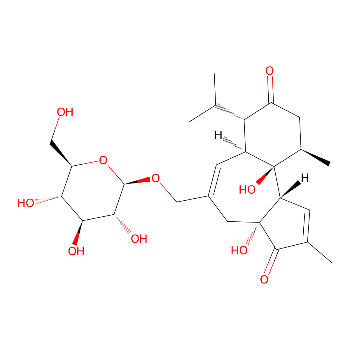 euphopiloside A molecular structure, CAS 1610615-04-7
