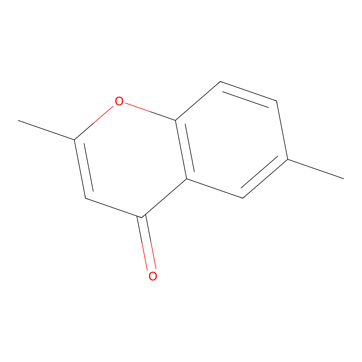 2,6-Dimethyl-4H-1-benzopyran-4-one molecular structure, CAS 16108-51-3