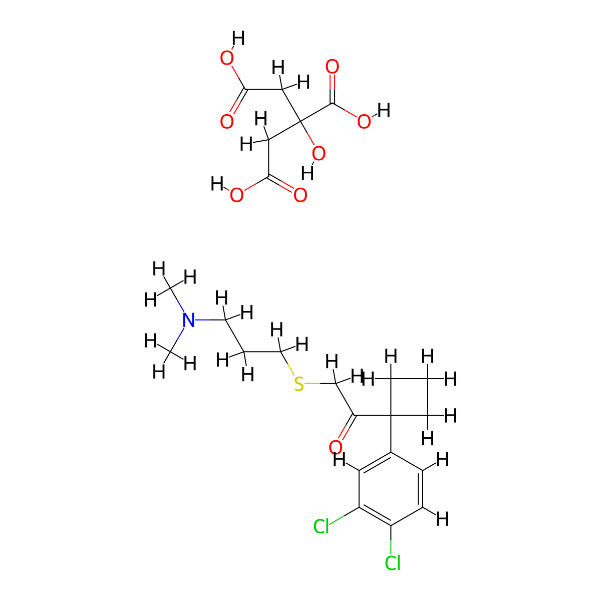 SPD-473 citrate molecular structure, CAS 161190-26-7