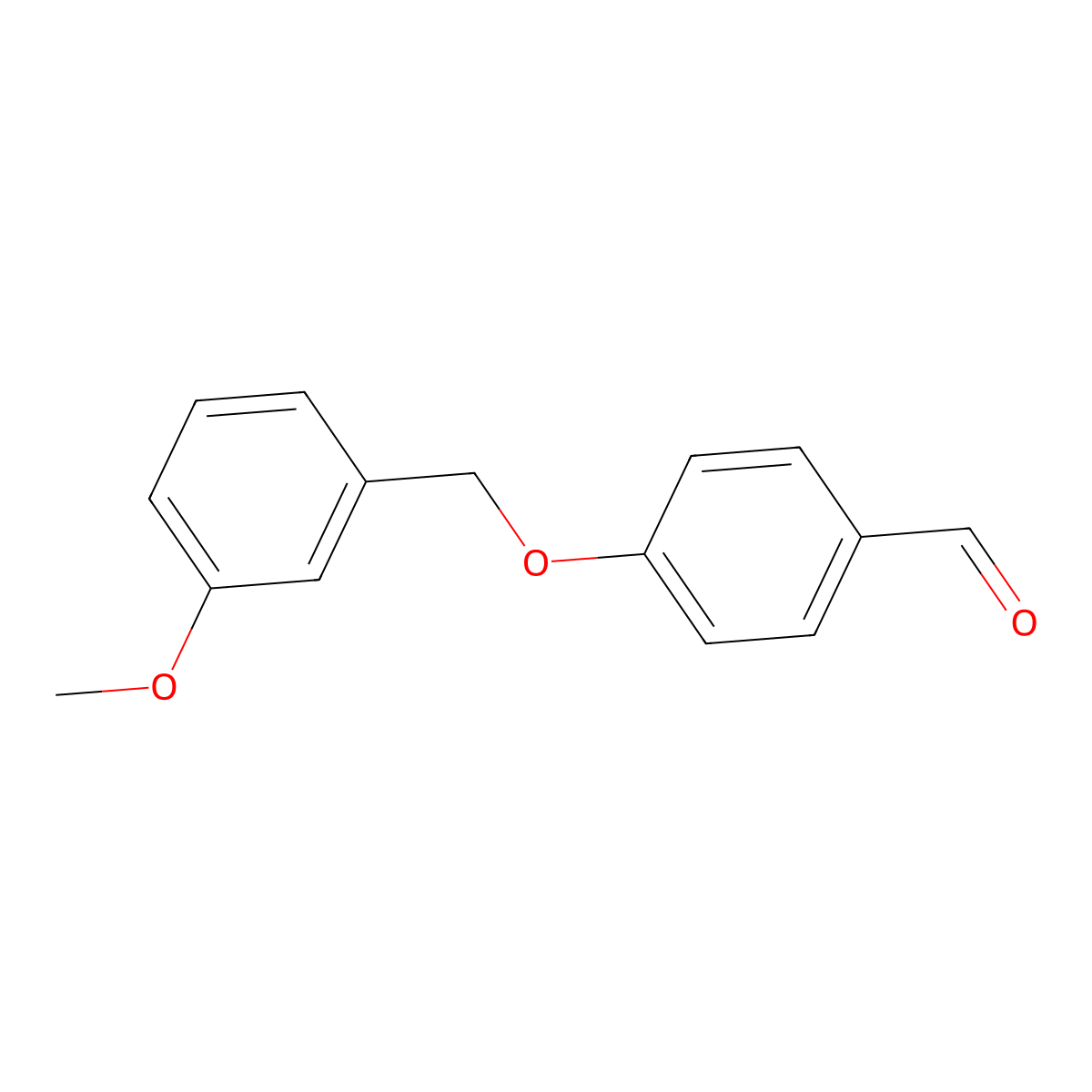 4-[(3-Methoxyphenyl)methoxy]benzaldehyde molecular structure, CAS 161192-29-6