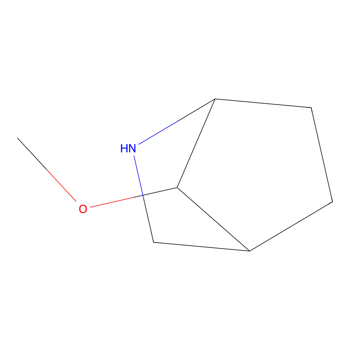7-Methoxy-2-azabicyclo[2.2.1]heptane molecular structure, CAS 1612176-92-7