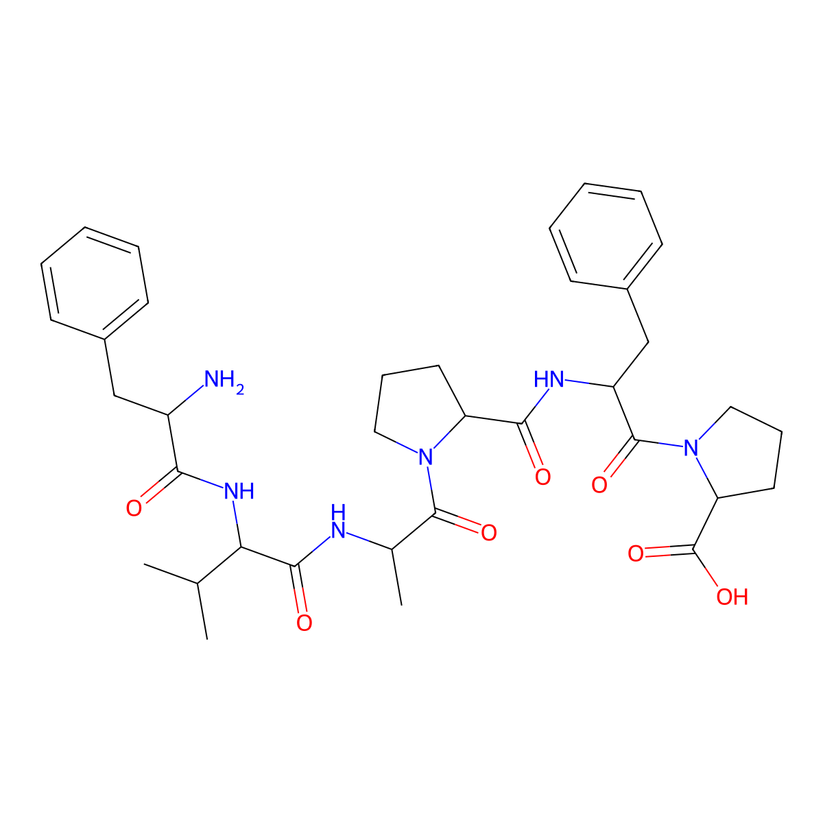 Hexapeptide-11 molecular structure, CAS 161258-30-6