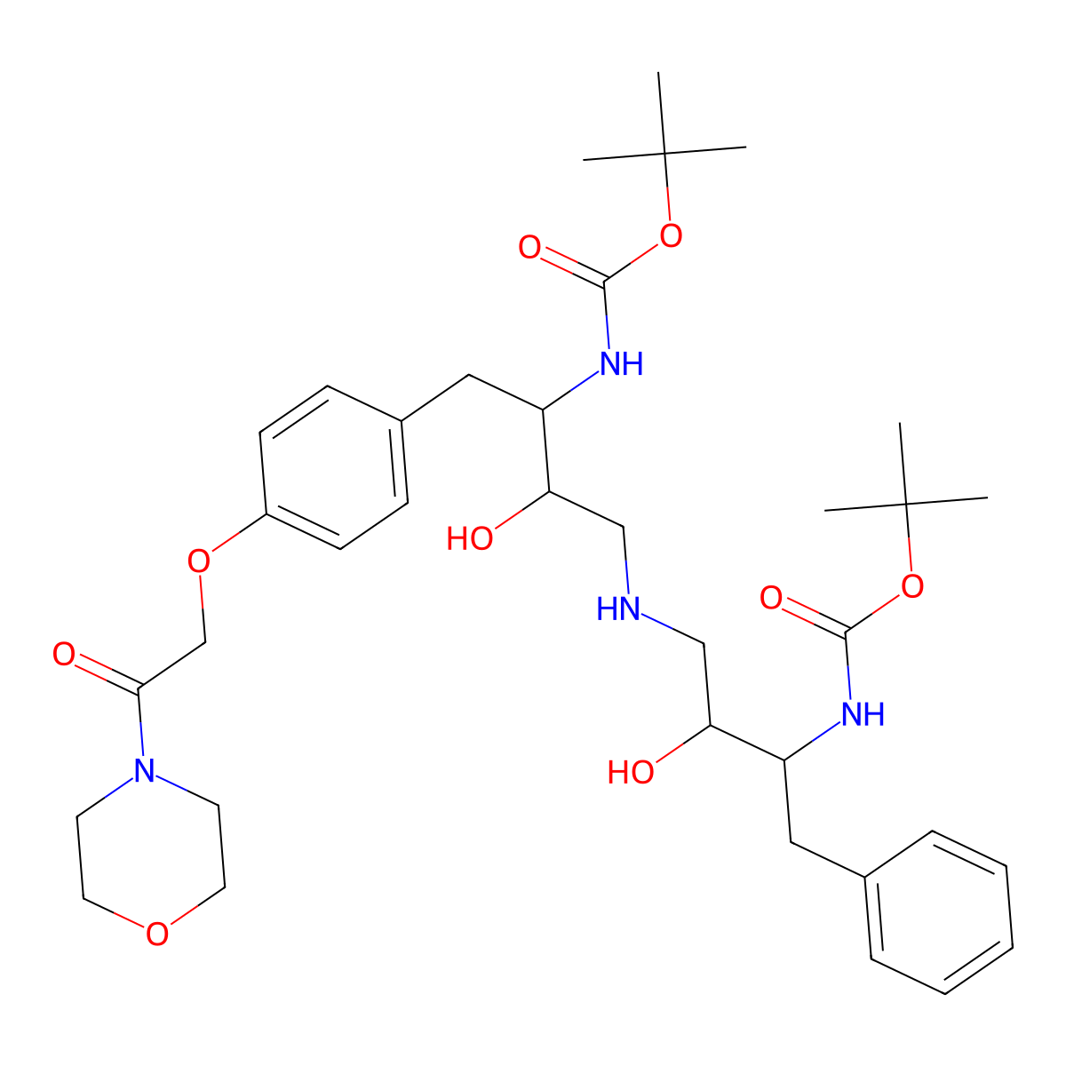 Bms 186318 molecular structure, CAS 161302-40-5