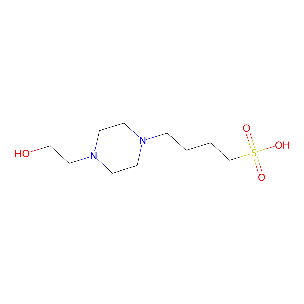 Hepbs molecular structure, CAS 161308-36-7