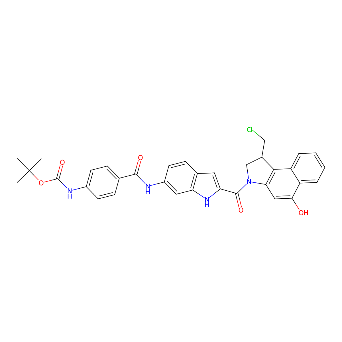 Duocarmycin MA molecular structure, CAS 1613286-57-9