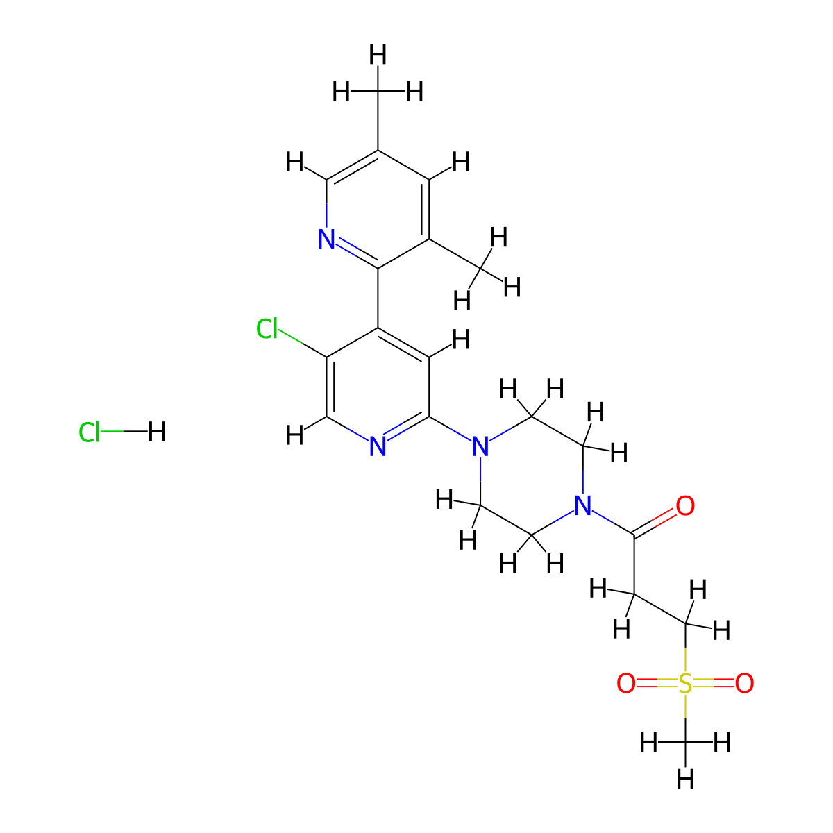 PF-05274857 HCl molecular structure, CAS 1613439-62-5