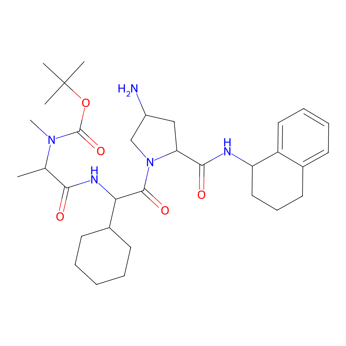 A 410099.1, amine-Boc molecular structure, CAS 1613552-03-6