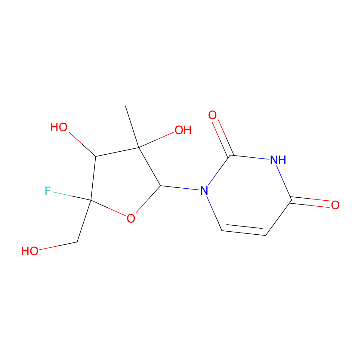 Adafosbuvir PM molecular structure, CAS 1613589-04-0