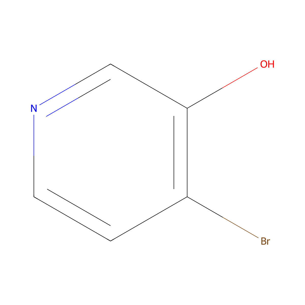 4-Bromopyridin-3-ol molecular structure, CAS 161417-28-3