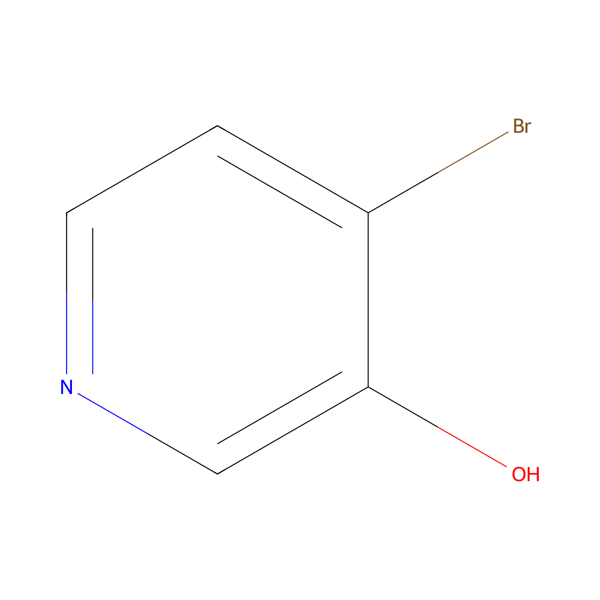 4-Bromopyridin-3-ol molecular structure, CAS 161417-28-3