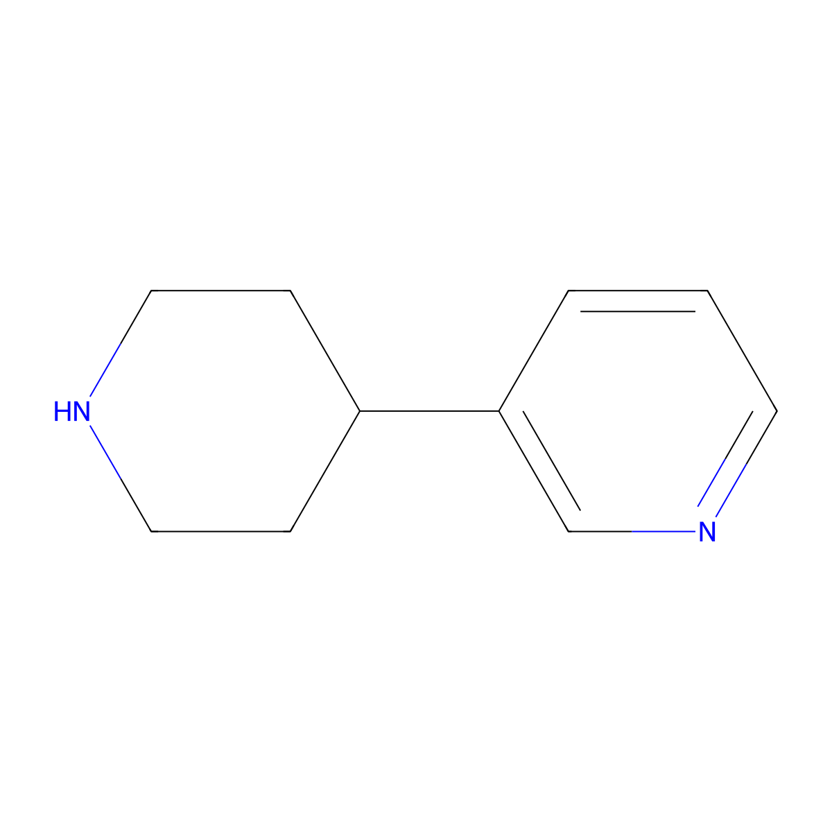 3-(Piperidin-4-yl)pyridine molecular structure, CAS 161609-89-8