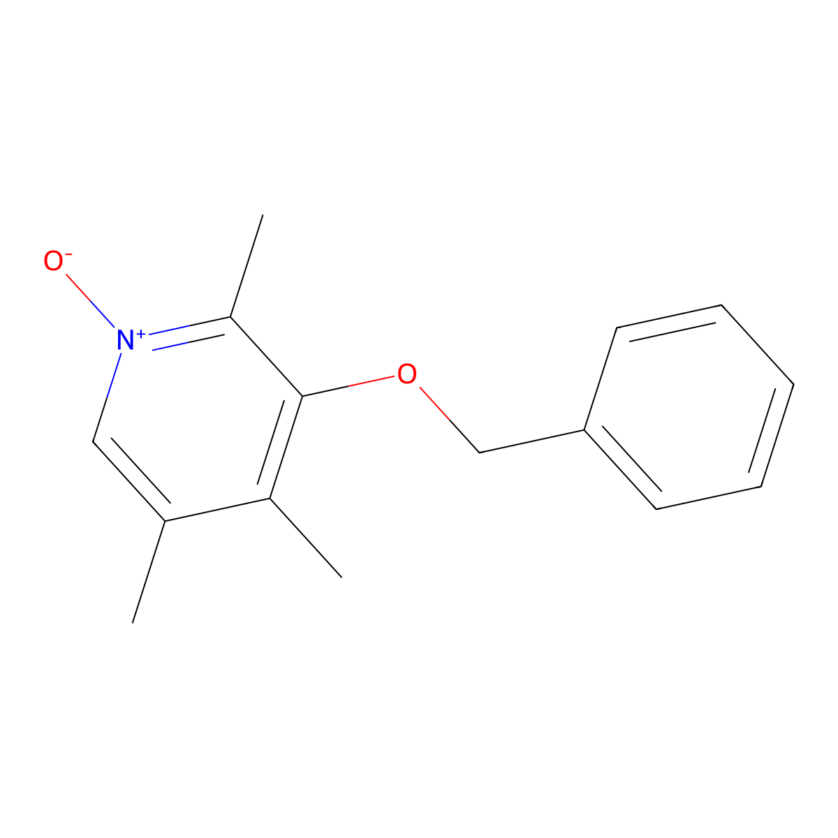 3-(Benzyloxy)-2,4,5-trimethylpyridine 1-oxide molecular structure, CAS 1616249-44-5