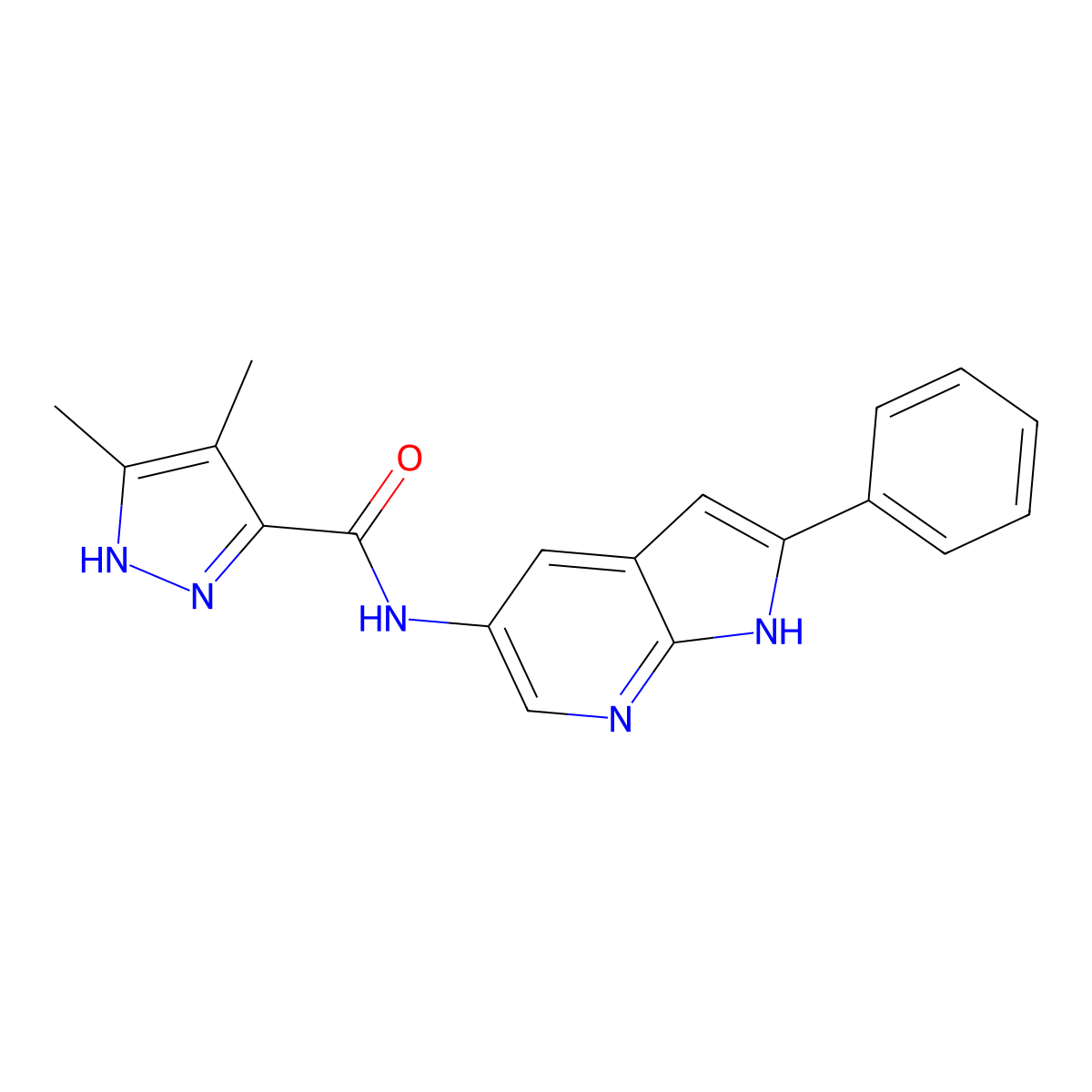 Bezuclastinib molecular structure, CAS 1616385-51-3