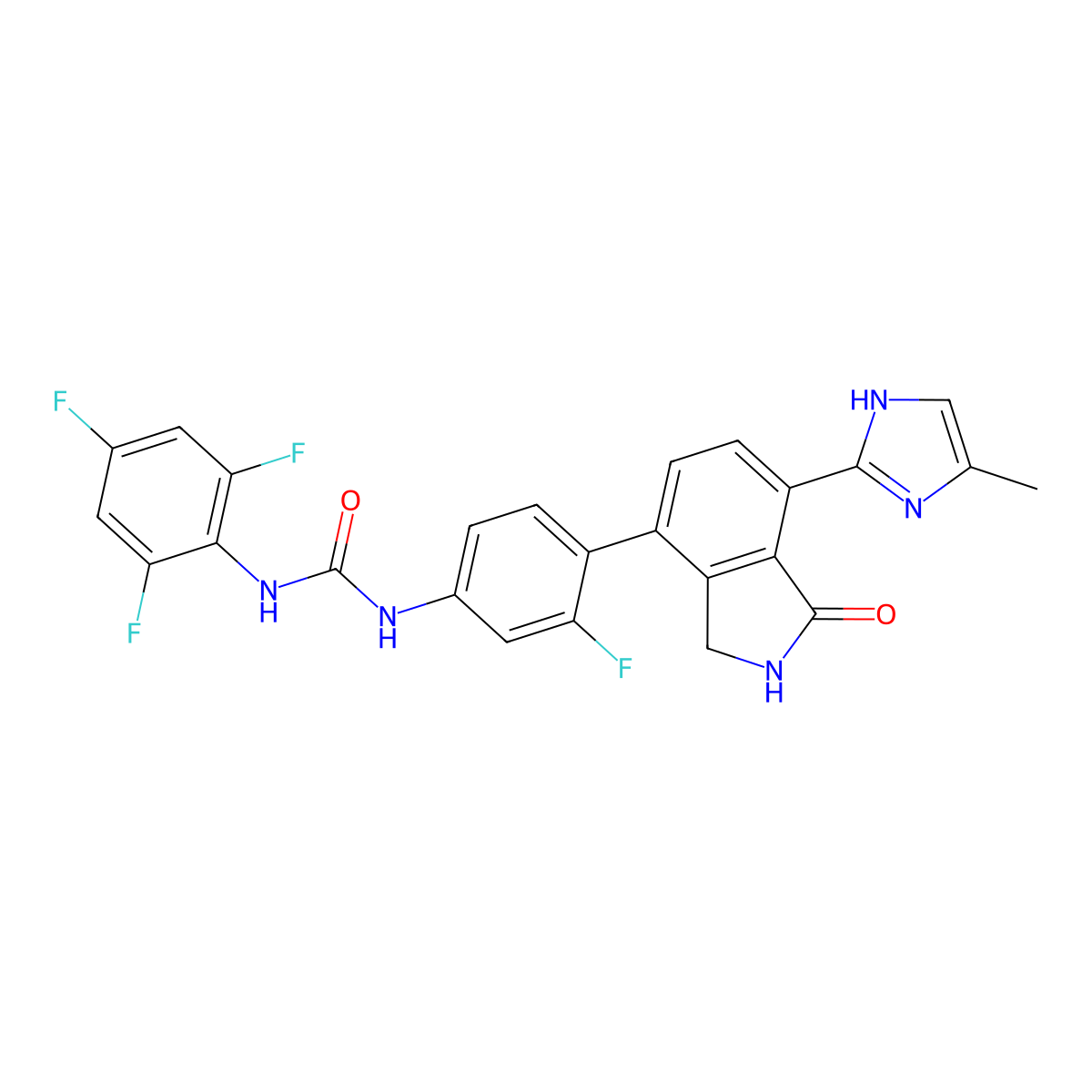 Luxeptinib molecular structure, CAS 1616428-23-9