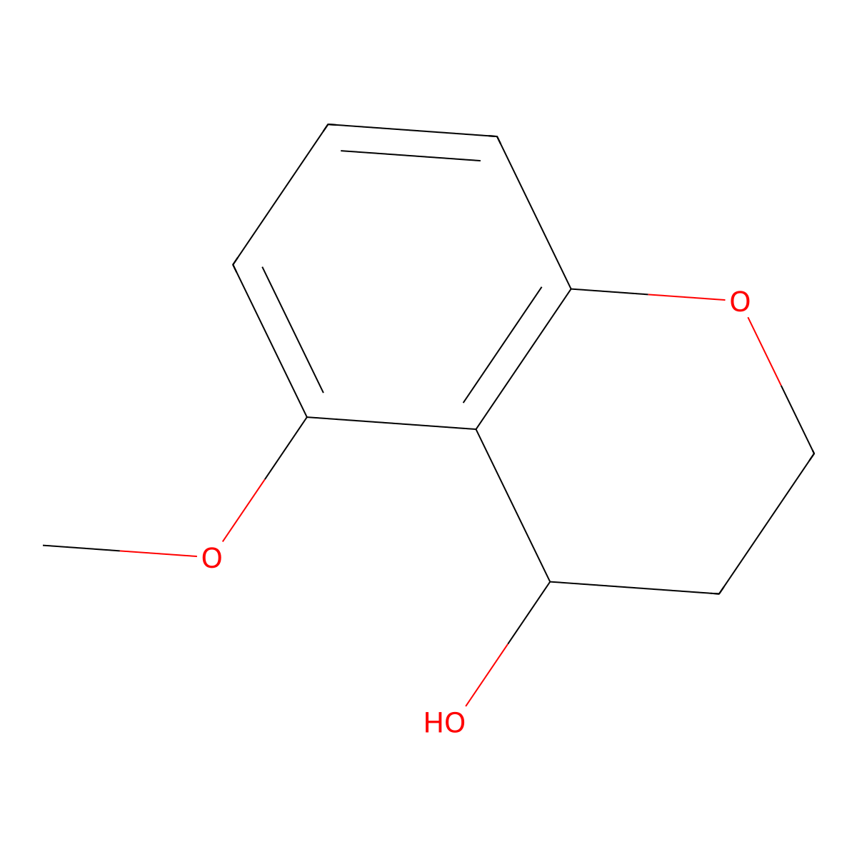 5-Methoxychroman-4-ol molecular structure, CAS 1616526-84-1