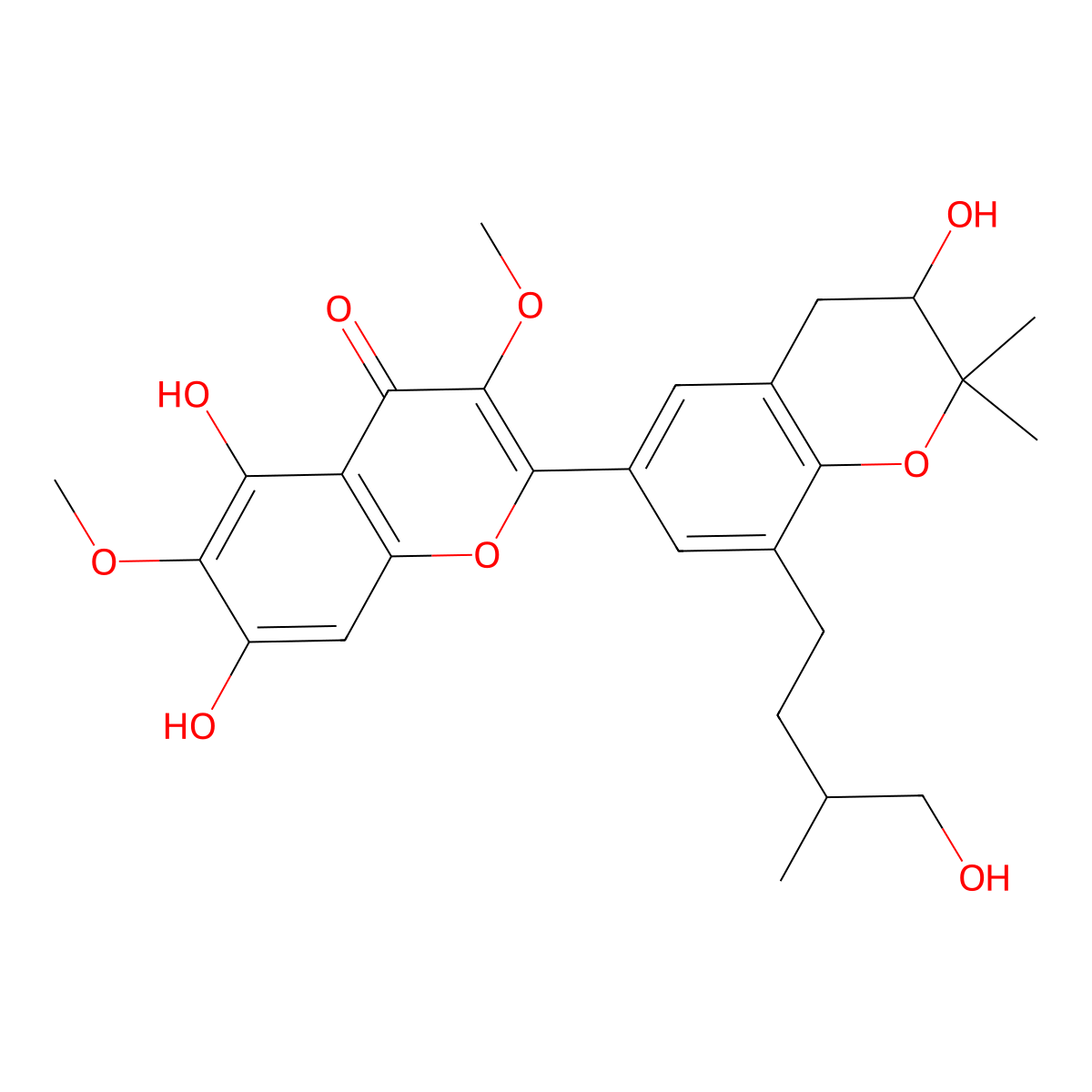 Dodovisone B molecular structure, CAS 1616683-51-2